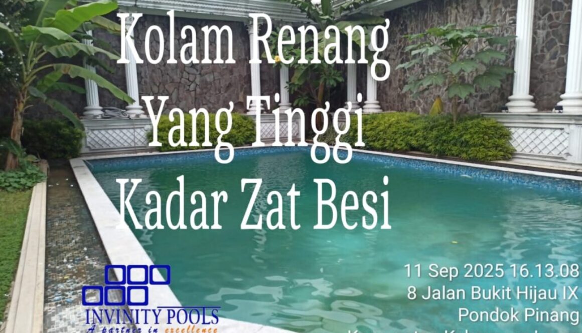 Mengatasi Air Kolam Dengan Kandungan Zat Besi Yang Tinggi