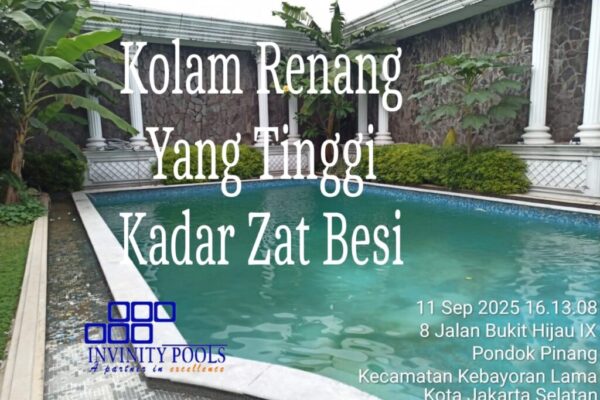 Mengatasi Air Kolam Dengan Kandungan Zat Besi Yang Tinggi